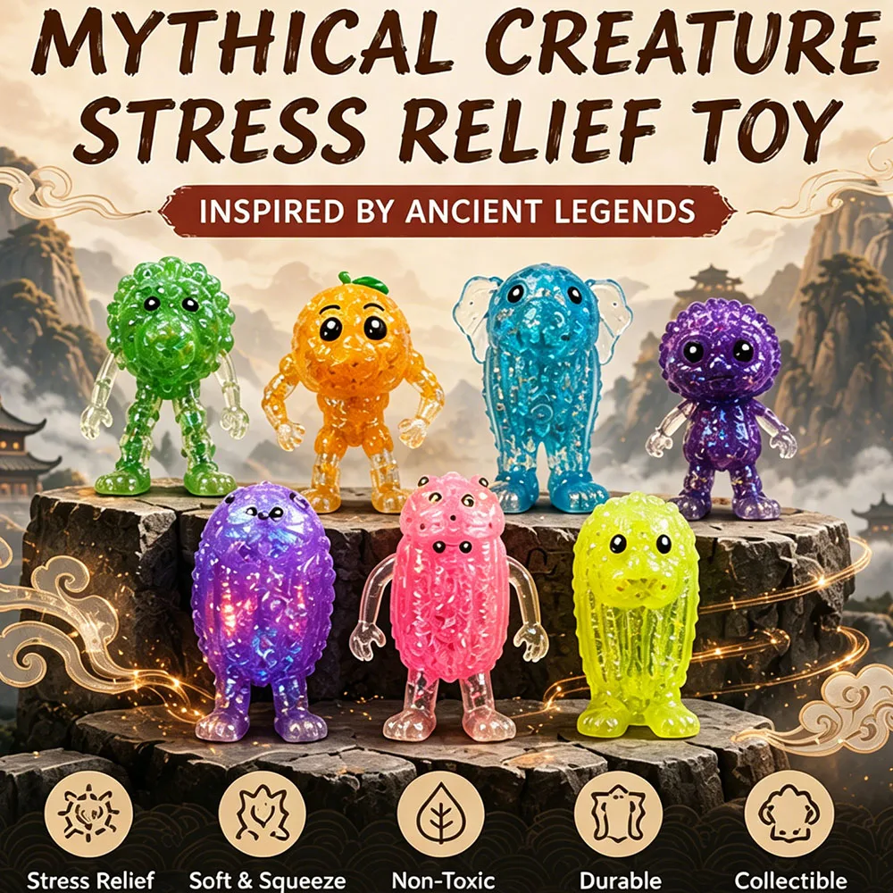 Fantasy Mythical Beast Squishy Clear Glitter Filled Slow Rising Squeeze Anti Stress Relief Portable Desk Gadget Novelty Gift
Fantasy Mythical Beast Squishy Clear Glitter Filled Slow Rising Squeeze Anti Stress Relief Portable Desk Gadget Novelty Gift