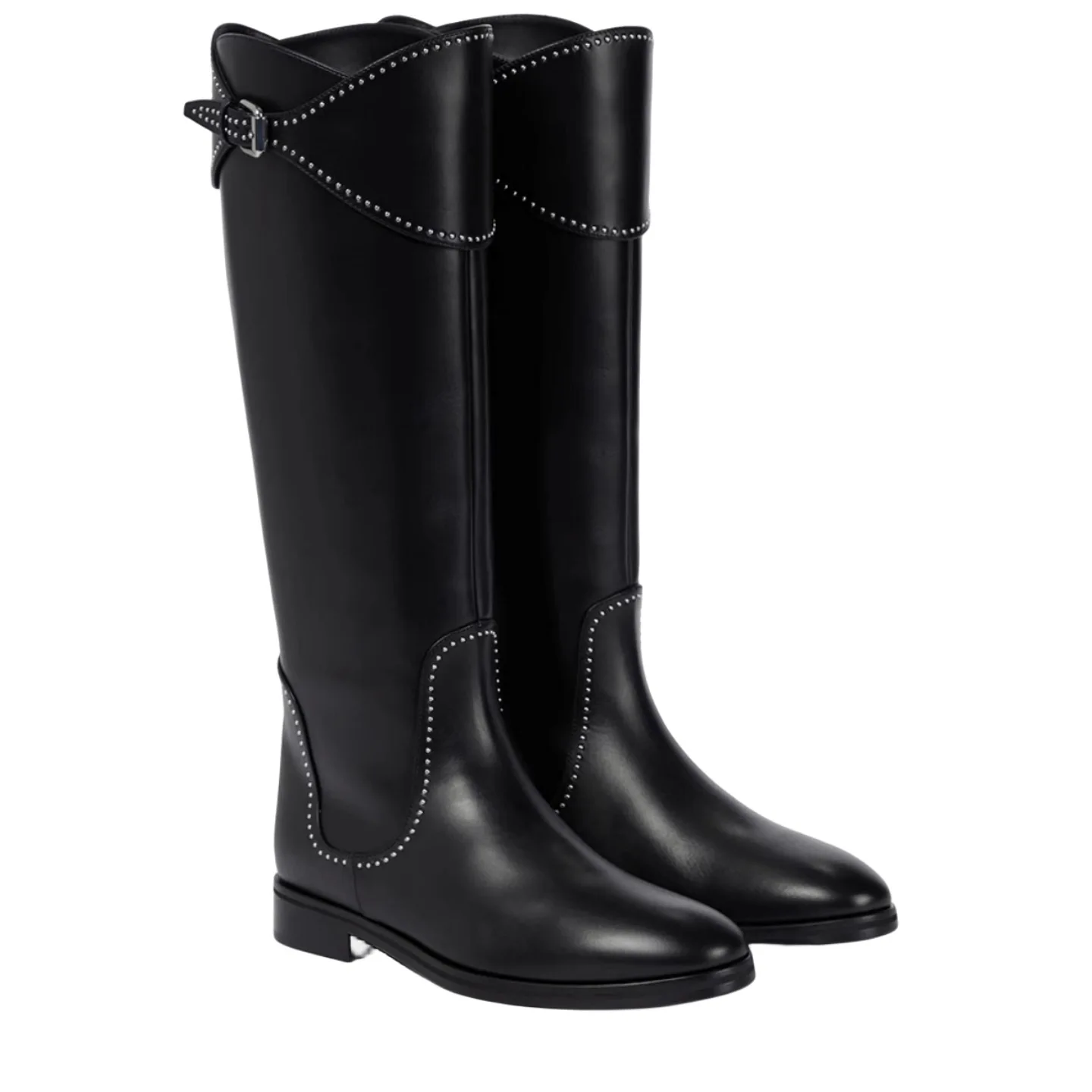 New Non Knight Boots Genuine Leather Vintage European and American Willow Nail Round Head Flat Bottom Side Zipper Boots
New Non Knight Boots Genuine Leather Vintage European and American Willow Nail Round Head Flat Bottom Side Zipper Boots