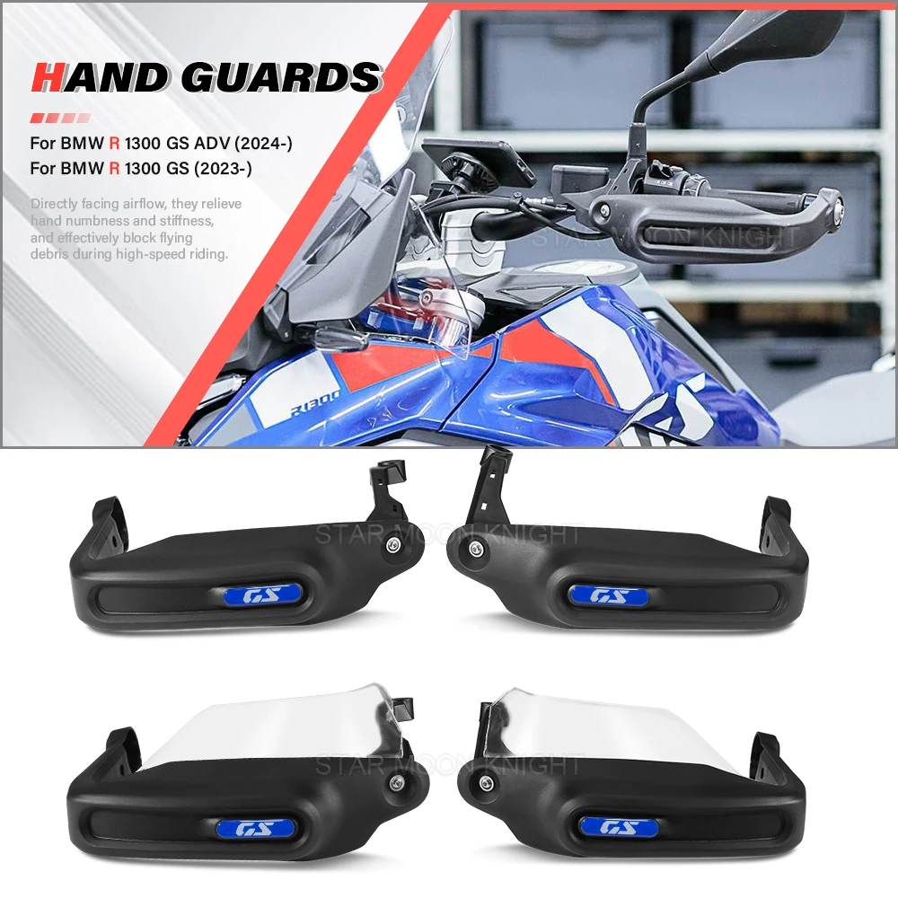 Handguard Hand shield Protector For BMW R1300GS ADV 2024 2025 R1300 GS 2023 Motorcycle Handguard Extension Windshield Hand Guard