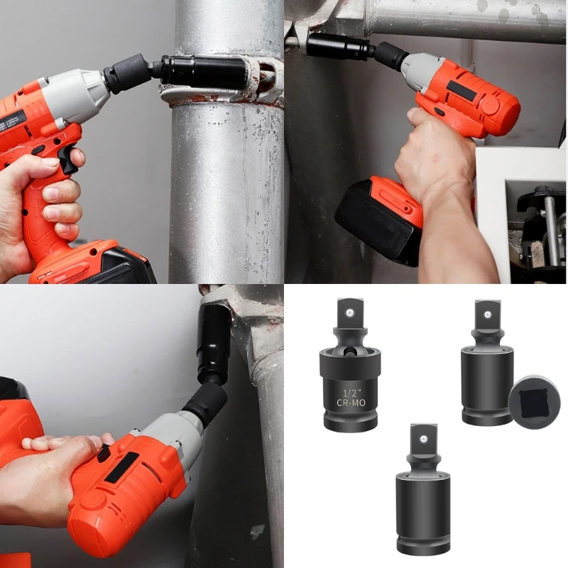 Premium Chrome Molybdenum Steel Impact Swivels Socket Set Universal Joint Socket Set for Home Maintenance Tasks M4YD
Premium Chrome Molybdenum Steel Impact Swivels Socket Set Universal Joint Socket Set for Home Maintenance Tasks M4YD