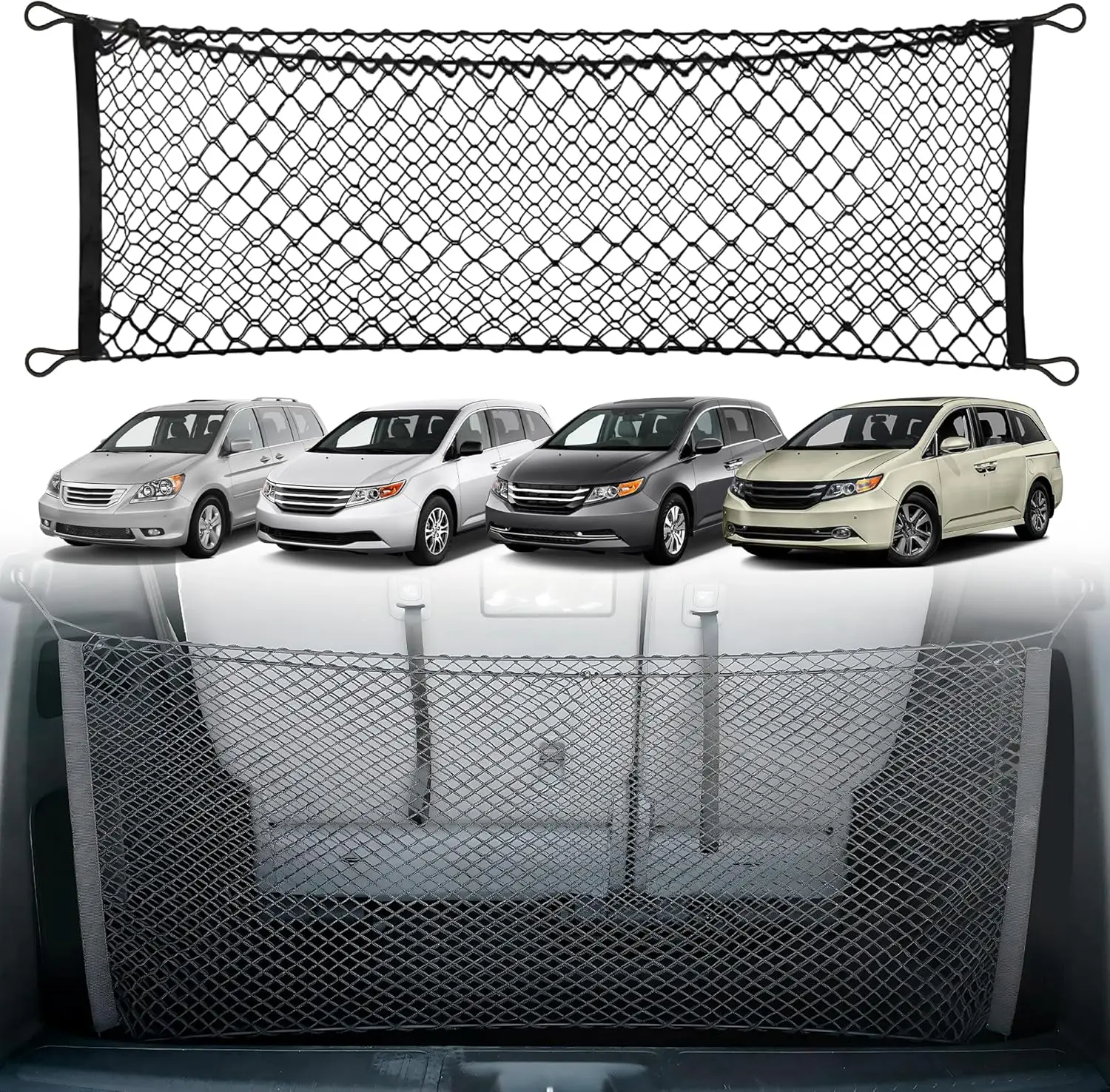 Envelope Mesh Cargo Net for Honda Odyssey 1995-2025 Trunk Organizer Storage
Envelope Mesh Cargo Net for Honda Odyssey 1995-2025 Trunk Organizer Storage
