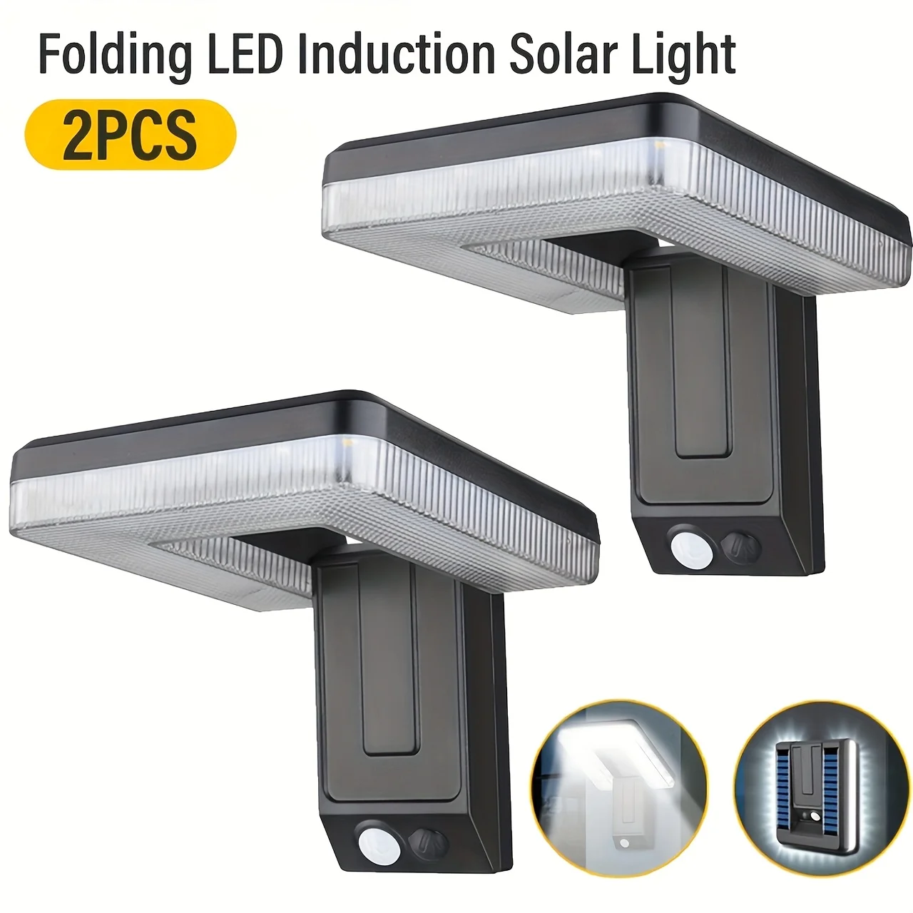 2pc Outdoor Solar Lamp Motion Sensor Wall Sconce 120° Illuminated 3 Modes Fence Light for Garden Backyard Garage Security Lights
2pc Outdoor Solar Lamp Motion Sensor Wall Sconce 120° Illuminated 3 Modes Fence Light for Garden Backyard Garage Security Lights