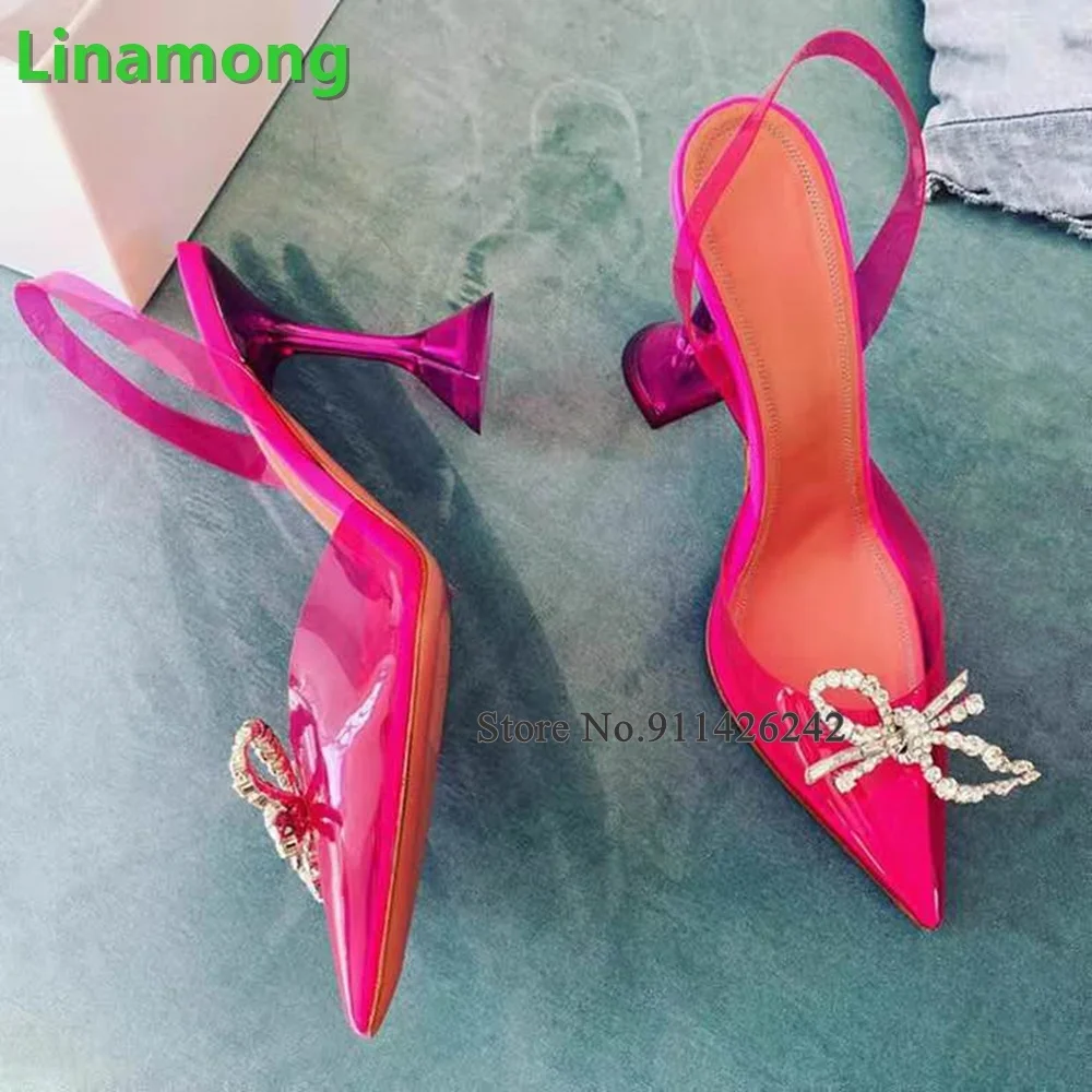 PVC Butterfly-knot Back Strap Pumps For Female Women High Heel Pointed Toe Solid Fashion Hot Sales Elegant Luxury Design Shoes
PVC Butterfly-knot Back Strap Pumps For Female Women High Heel Pointed Toe Solid Fashion Hot Sales Elegant Luxury Design Shoes
