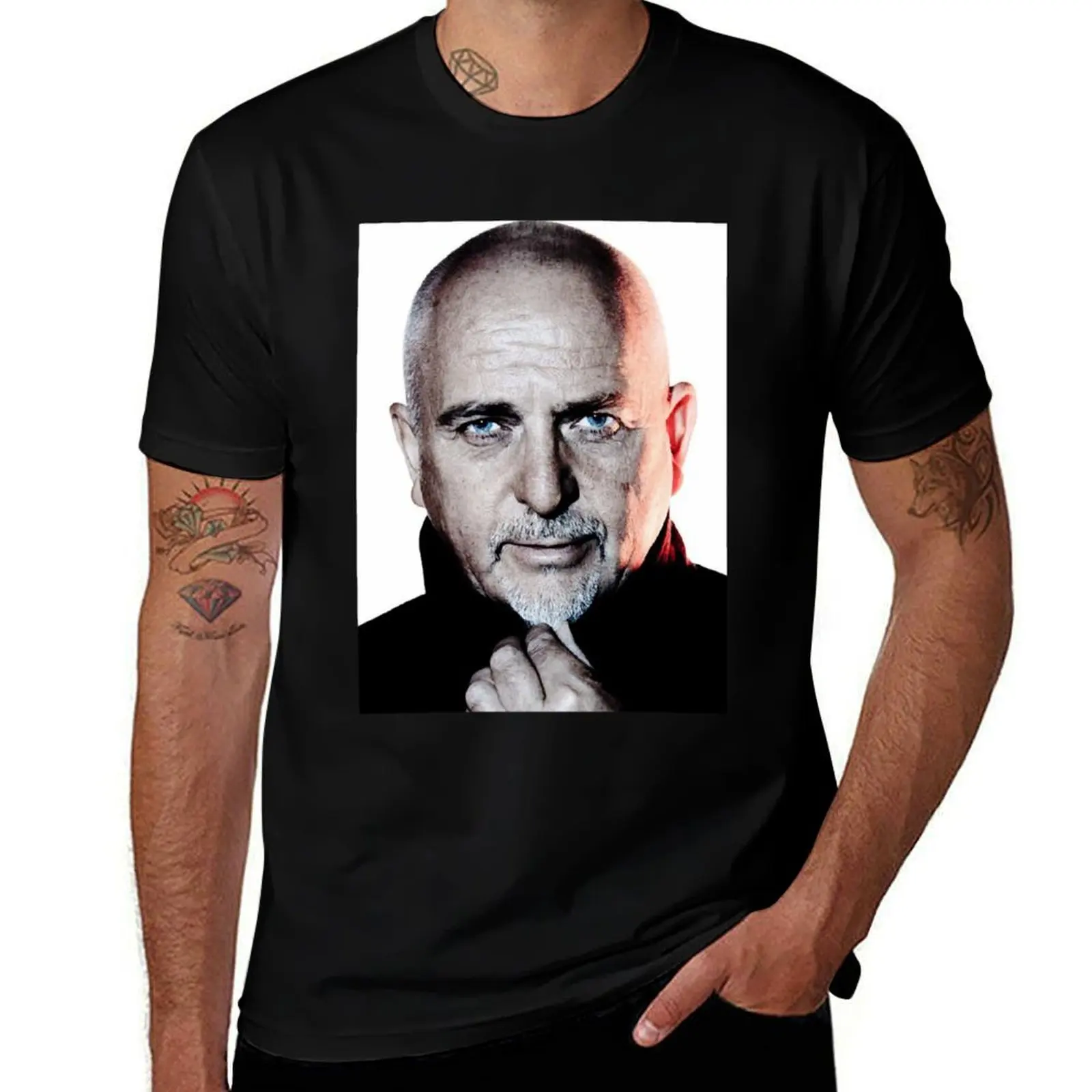 Peter Gabriel - Poster Classic T-Shirt baggy shirts blue archive black t shirts for men
Peter Gabriel - Poster Classic T-Shirt baggy shirts blue archive black t shirts for men