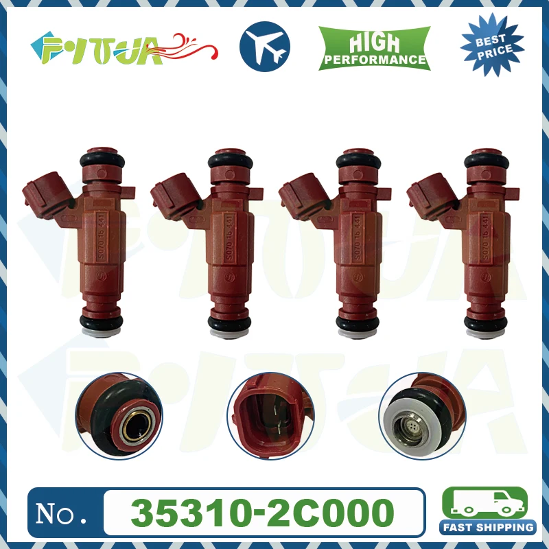 4pcs Fuel injector 35310-2C000 Bico For Hyundai For Kia H1 H-1 Starex 2008 353102C000 3510 2C000 Brand New
4pcs Fuel injector 35310-2C000 Bico For Hyundai For Kia H1 H-1 Starex 2008 353102C000 3510 2C000 Brand New
