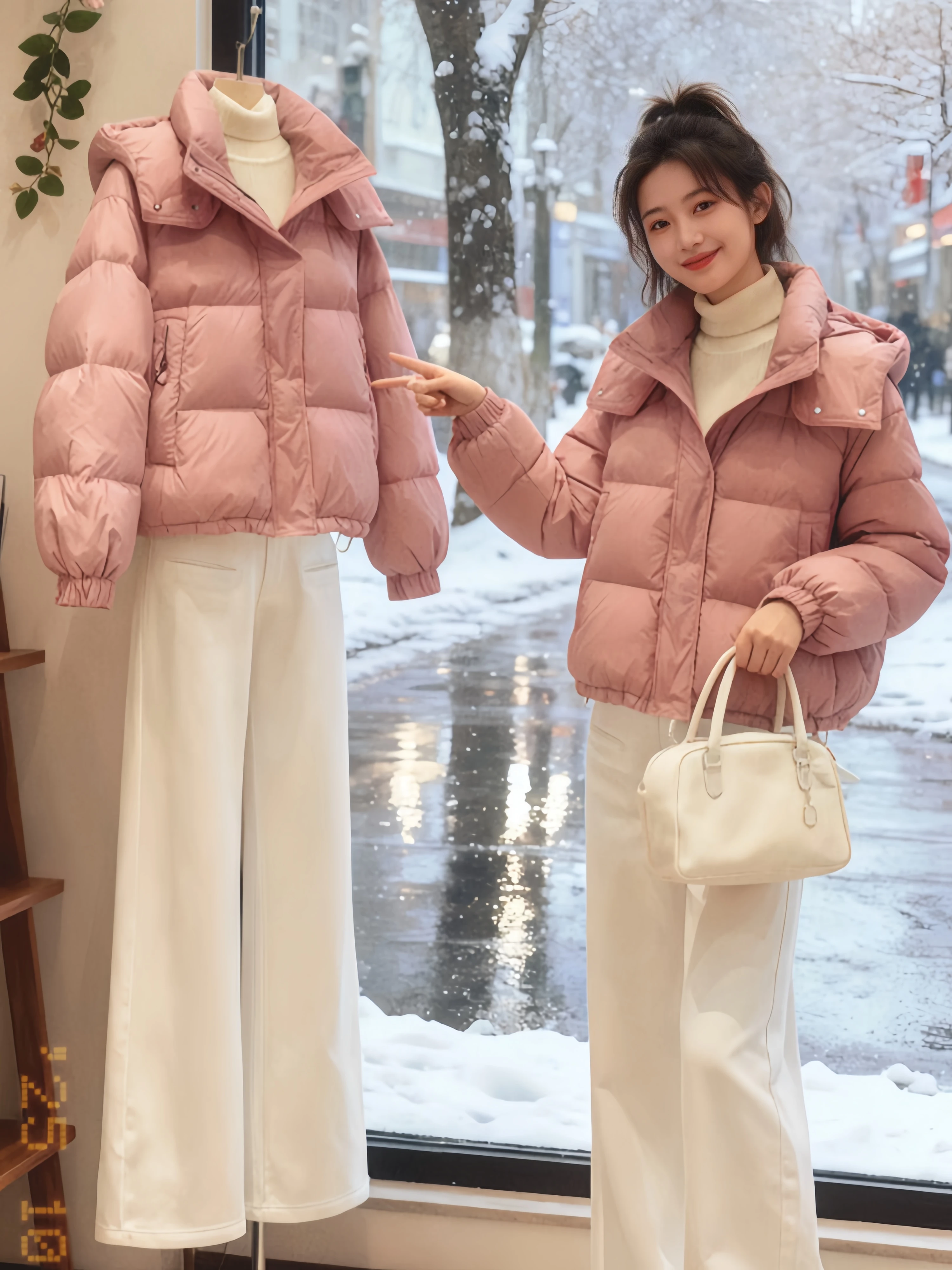 Trendy Short Puffer Jacket Women's Bread Style Cotton Jacket Hooded Thick Winter Coat Korean Style Loose Fit Fashionable
Trendy Short Puffer Jacket Women's Bread Style Cotton Jacket Hooded Thick Winter Coat Korean Style Loose Fit Fashionable