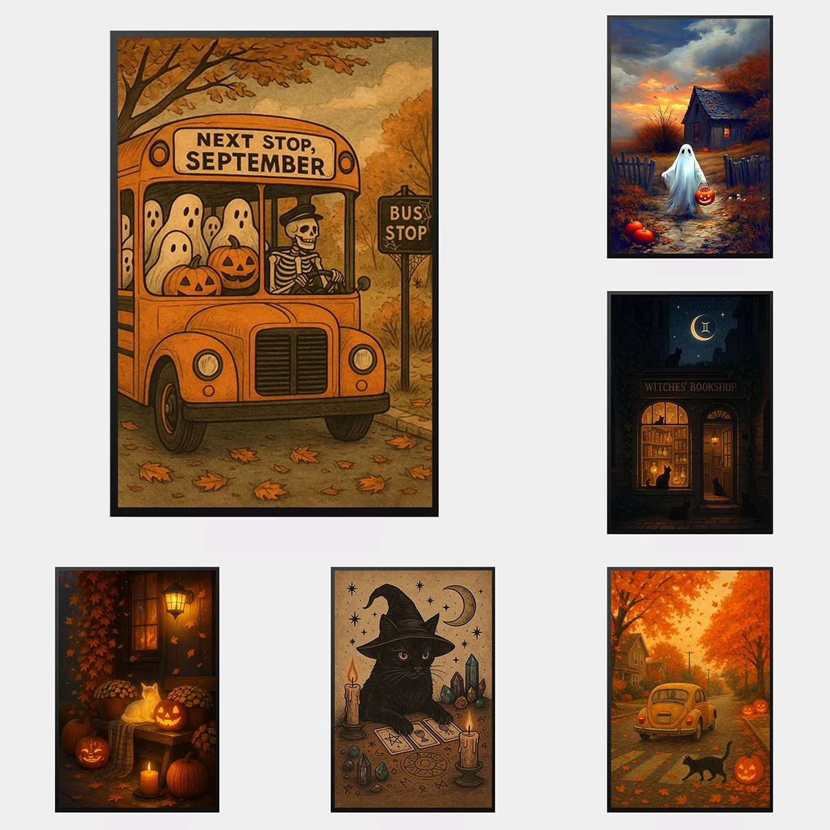 Autumn Pumpkin Ghost Halloween Poster Interior Posters for Wall Decoration Painting Decorative Paintings Decor Room
Autumn Pumpkin Ghost Halloween Poster Interior Posters for Wall Decoration Painting Decorative Paintings Decor Room