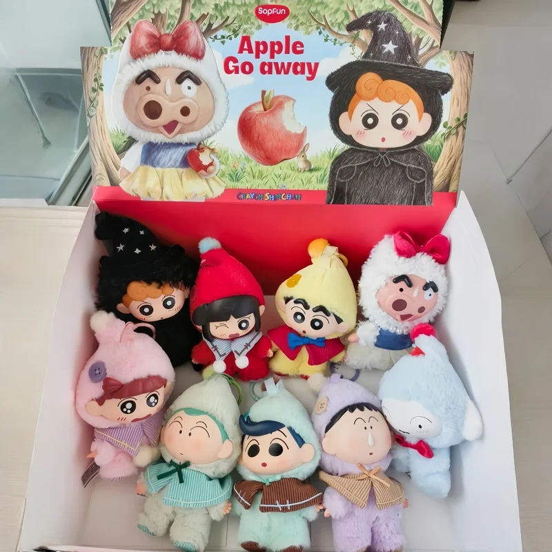 Original In-Stock SOPFUN Crayon Shin-chan Dwarf Fairy Tale Series Vinyl Doll Pendant Blind Box Collectible Ornament Toys Gifts
Original In-Stock SOPFUN Crayon Shin-chan Dwarf Fairy Tale Series Vinyl Doll Pendant Blind Box Collectible Ornament Toys Gifts