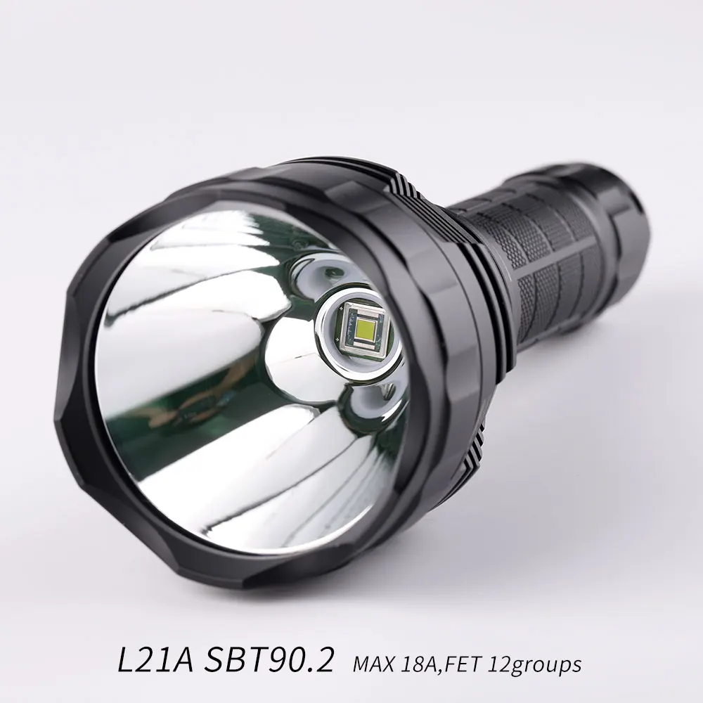 Convoy L21A SBT90.2 21700 Flashlight Max 18A FET 12groups Portable Handheld Torch For Outdoor Camping
Convoy L21A SBT90.2 21700 Flashlight Max 18A FET 12groups Portable Handheld Torch For Outdoor Camping