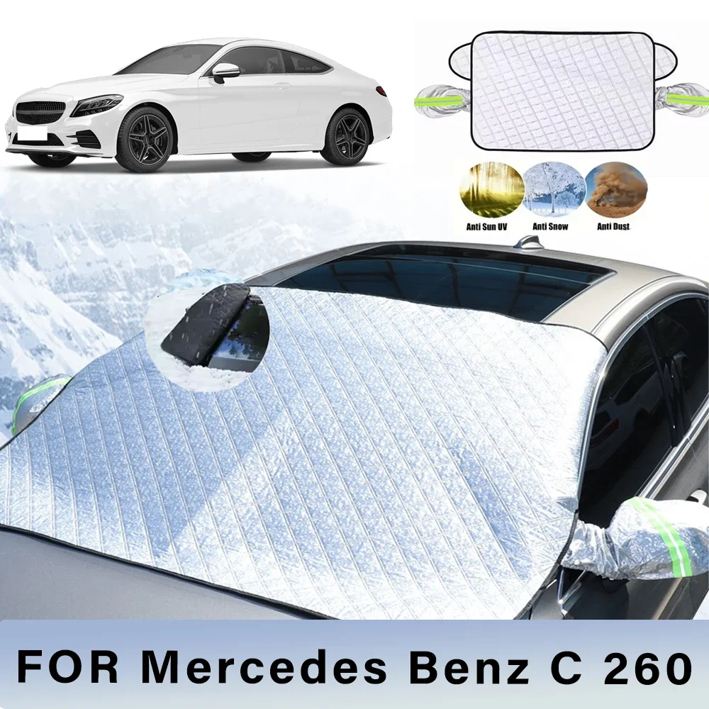 Thickened Car Now Sunshade Windshield Cover With 5/9 Magnets UV Protection Anti Snow Sunlight For Mercedes Benz C 260 W206
Thickened Car Now Sunshade Windshield Cover With 5/9 Magnets UV Protection Anti Snow Sunlight For Mercedes Benz C 260 W206