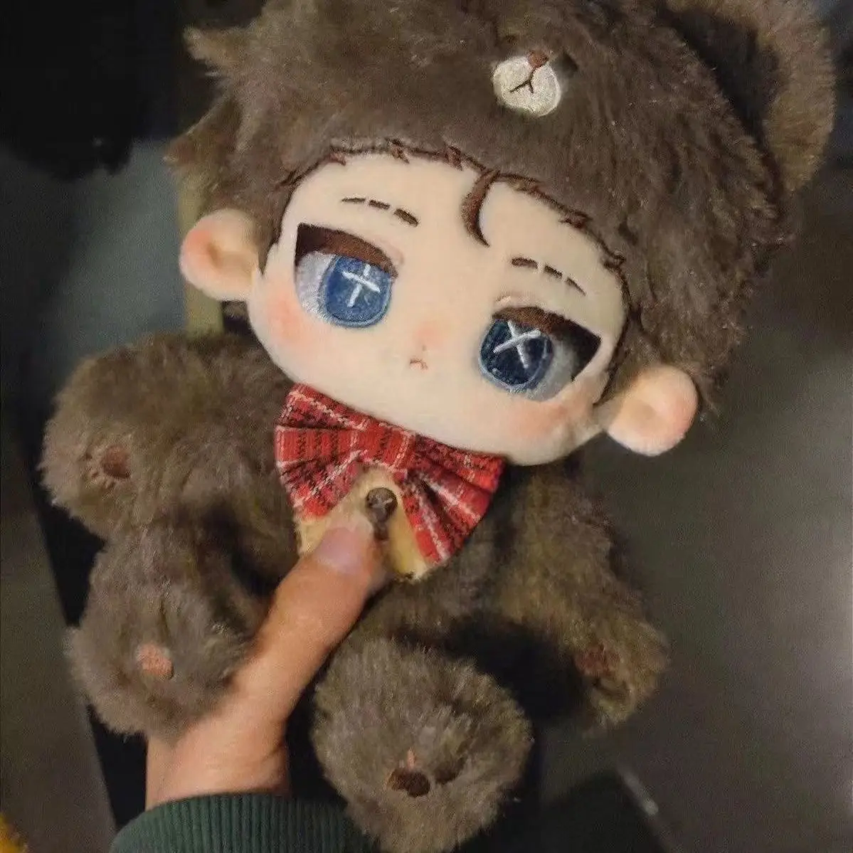 Фаршированная 20 см игра Anime Identity V Mercenary Naib Subedar Brown Bear Kemonomimi Fan Art Плюшевая кукла Игрушка Одевание Хлопок Подарок ребенку
Фаршированная 20 см игра Anime Identity V Mercenary Naib Subedar Brown Bear Kemonomimi Fan Art Плюшевая кукла Игрушка Одевание Хлопок Подарок ребенку
