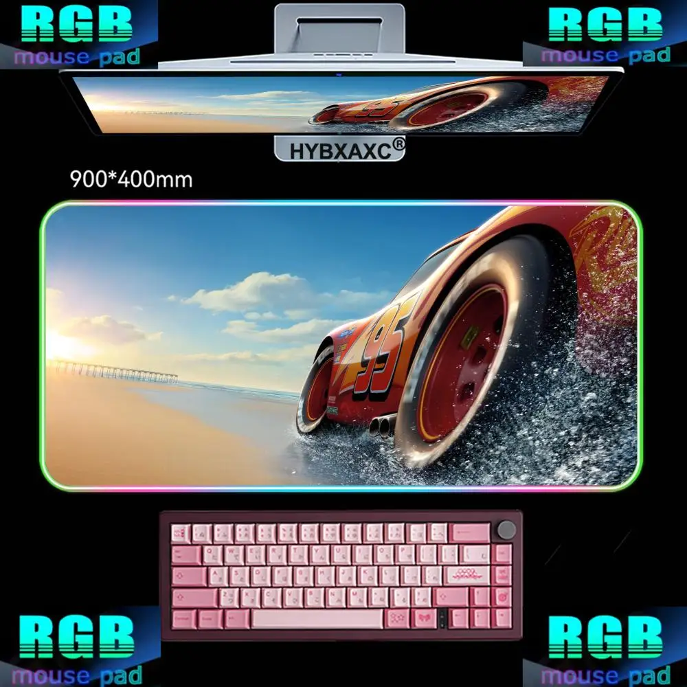 RGB LED HD Large PC Computer Gamer Disneys Cars E-sports Kawaii Gaming Accessories Mousepad Keyboard Desk Mat Carpet Table Pad
RGB LED HD Large PC Computer Gamer Disneys Cars E-sports Kawaii Gaming Accessories Mousepad Keyboard Desk Mat Carpet Table Pad