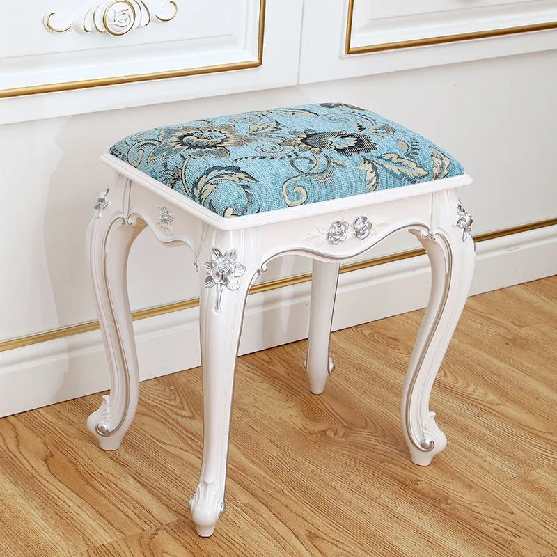 European Makeup Stool Imitation Solid Wood American Dresser Stools White Bedroom Modern Simple Nail Stool Household Ottomans
European Makeup Stool Imitation Solid Wood American Dresser Stools White Bedroom Modern Simple Nail Stool Household Ottomans