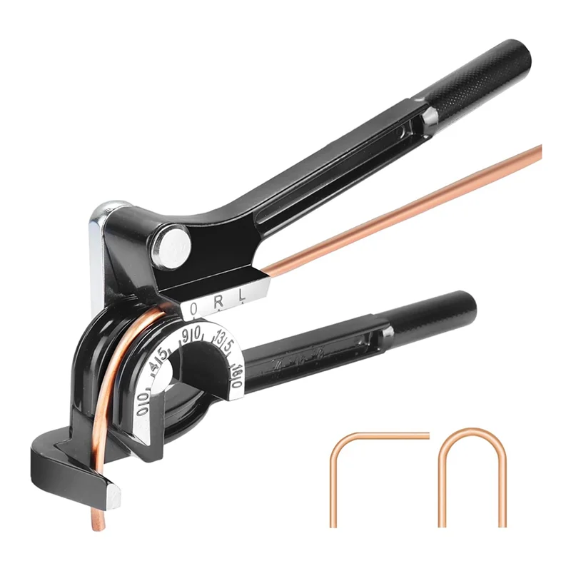 J1UL1N Tube Bender -180 Degree 3 In 1 Pipe Bender Suitable For Bending 1/4Inch 5/16Inch 3/8Inch OD Copper,Brass & Steel Pipes
J1UL1N Tube Bender -180 Degree 3 In 1 Pipe Bender Suitable For Bending 1/4Inch 5/16Inch 3/8Inch OD Copper,Brass & Steel Pipes