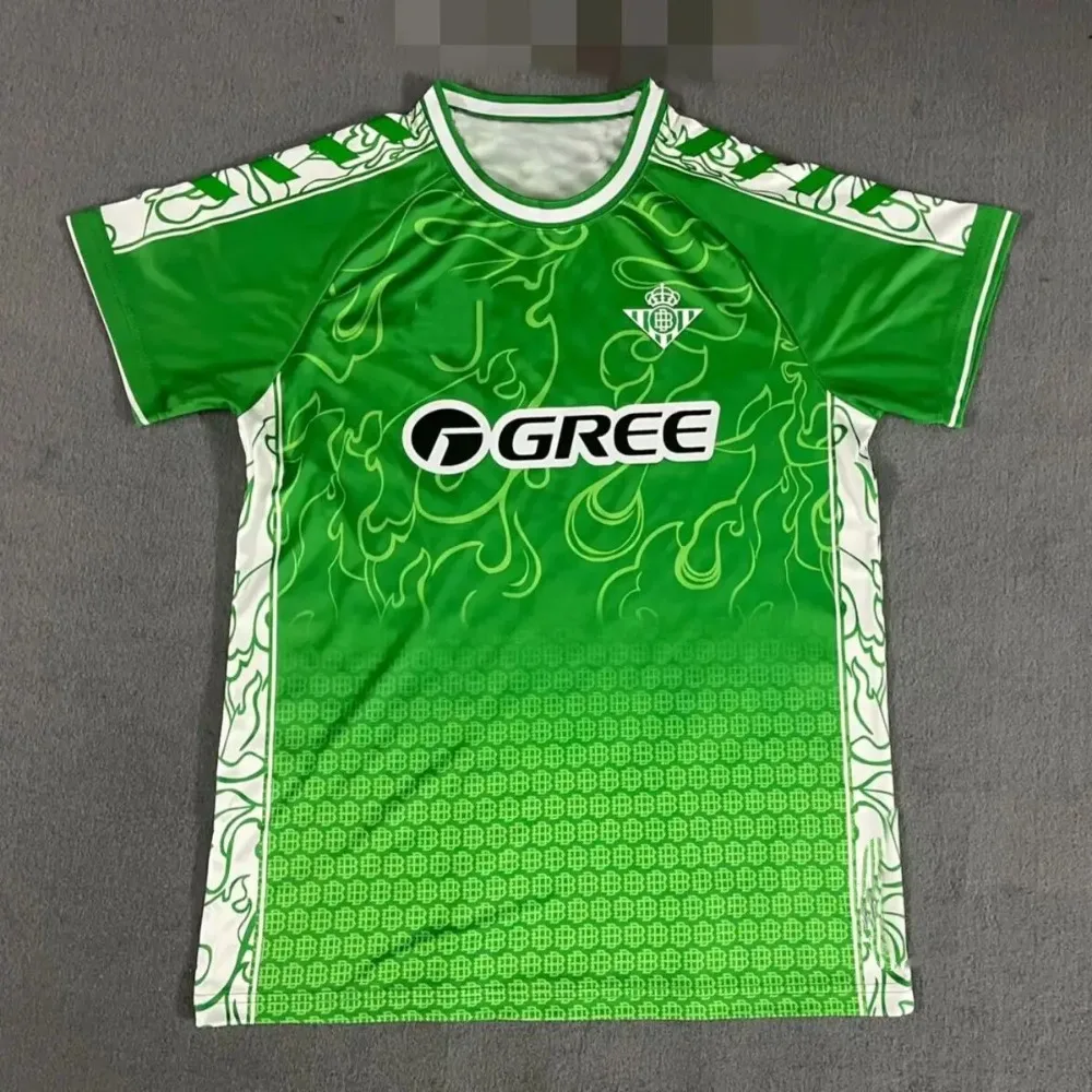 Soccer Fans T Shirt Youth Outdoor Sport Football T Shirt 2025 Summer Breathable Quick Drying Betis Training Uniform Jersey Tops
Soccer Fans T Shirt Youth Outdoor Sport Football T Shirt 2025 Summer Breathable Quick Drying Betis Training Uniform Jersey Tops