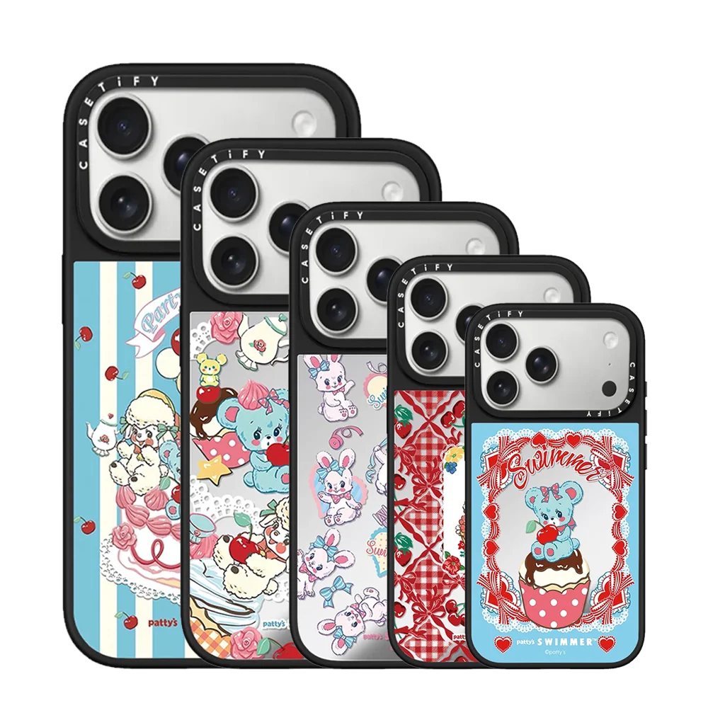 CASETiFY SWIMMER Sweetheart Party Little Bear Cute Series Case for iPhone 13 14 15 17 Pro Max 16 Plus Air Magnetic Protect Cover
CASETiFY SWIMMER Sweetheart Party Little Bear Cute Series Case for iPhone 13 14 15 17 Pro Max 16 Plus Air Magnetic Protect Cover