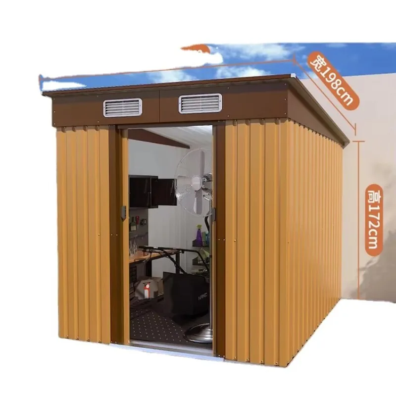 Outdoor 8*10ft Anti Uv Resin Garden Utility Tool Storage Shed Metal Outside Storage House Prefab Storage Shed
Outdoor 8*10ft Anti Uv Resin Garden Utility Tool Storage Shed Metal Outside Storage House Prefab Storage Shed