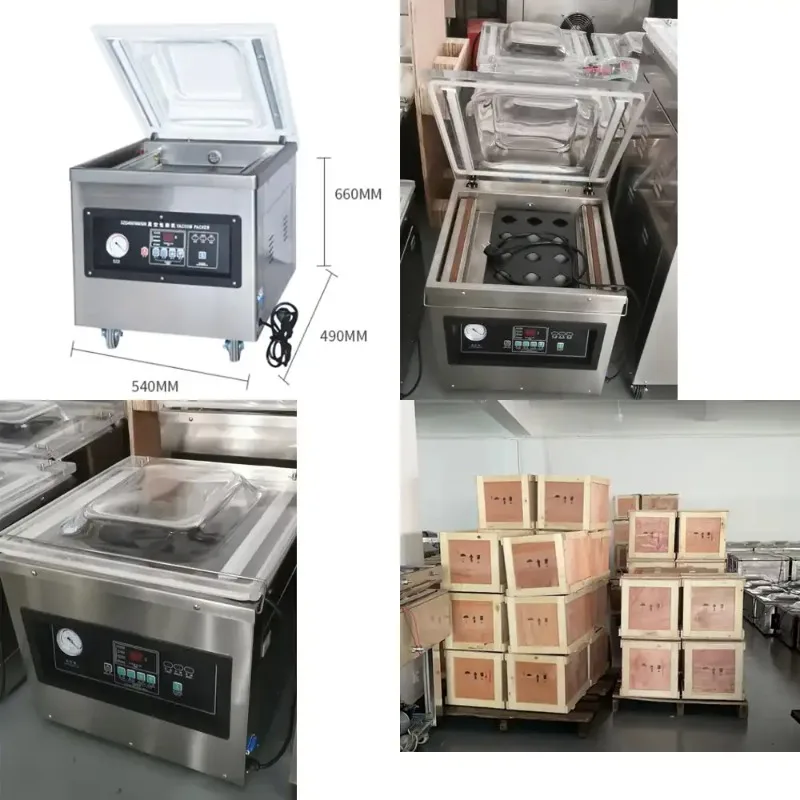 Home & Restaurant Vacuum Sealer, 400mm Seal Bar Stainless Steel Desktop Packaging Machine
Home & Restaurant Vacuum Sealer, 400mm Seal Bar Stainless Steel Desktop Packaging Machine