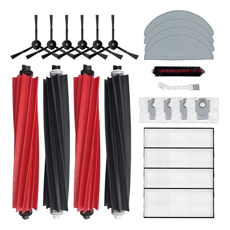 B46B-For Roborock S8 Pro Ultra Robot Vacuum Cleaner Replacement Parts Accessories Main Side Brush Hepa Filters Mop Pads Dust Bag
B46B-For Roborock S8 Pro Ultra Robot Vacuum Cleaner Replacement Parts Accessories Main Side Brush Hepa Filters Mop Pads Dust Bag