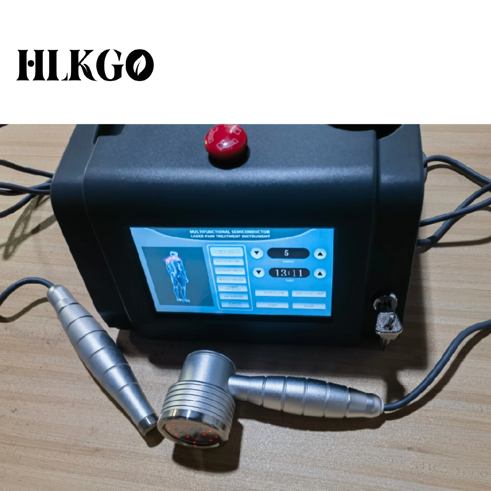 HLKGO Лазерное терапевтическое оборудование для лечения боли ишиаса с 1055 мВт, 5x808 нм, 11x650 нм, 16 диодов для домашнего использования
HLKGO Лазерное терапевтическое оборудование для лечения боли ишиаса с 1055 мВт, 5x808 нм, 11x650 нм, 16 диодов для домашнего использования
