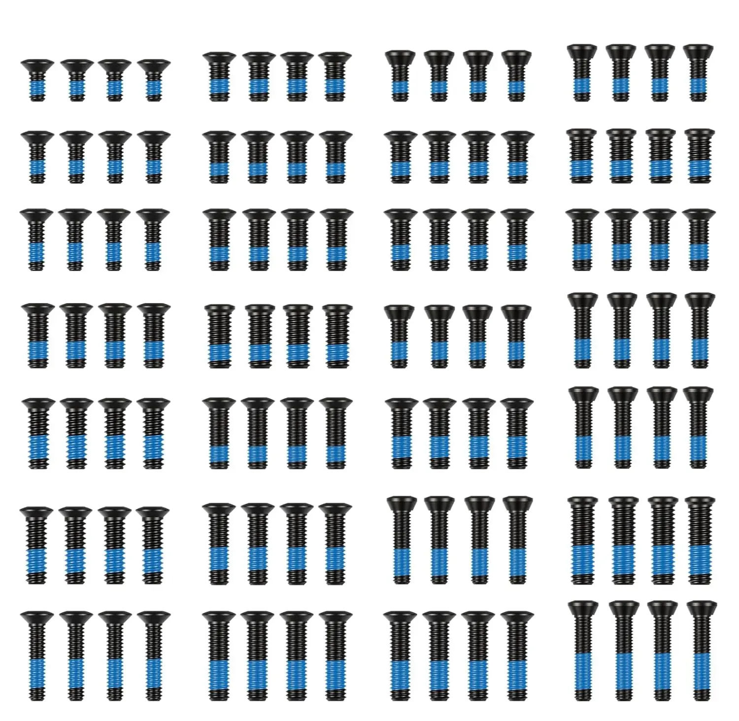112Pcs Red Dot Mounting Screws Kit - 28 Sets M3/M3.5/M4/#6-32/#4-40/#6-40/#6-48 for Optics
112Pcs Red Dot Mounting Screws Kit - 28 Sets M3/M3.5/M4/#6-32/#4-40/#6-40/#6-48 for Optics