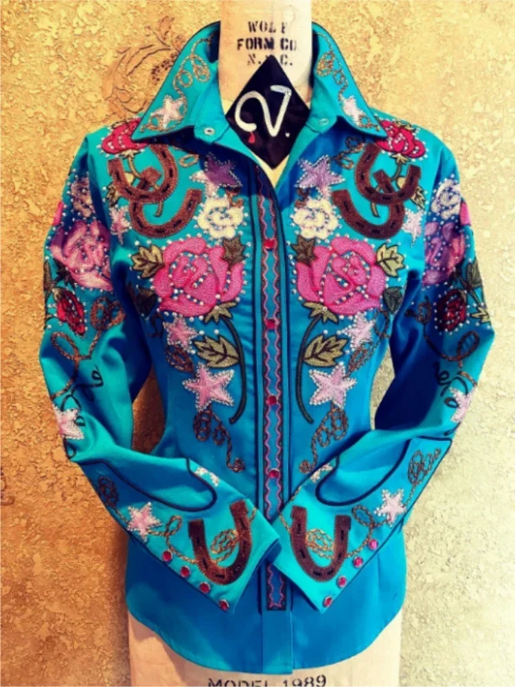 Western Style Print Casual Slim Women's Shirt 2025 Autumn Vintage Women's Long Sleeve Shirts and Blouses Fashion Elegant Tops
Western Style Print Casual Slim Women's Shirt 2025 Autumn Vintage Women's Long Sleeve Shirts and Blouses Fashion Elegant Tops