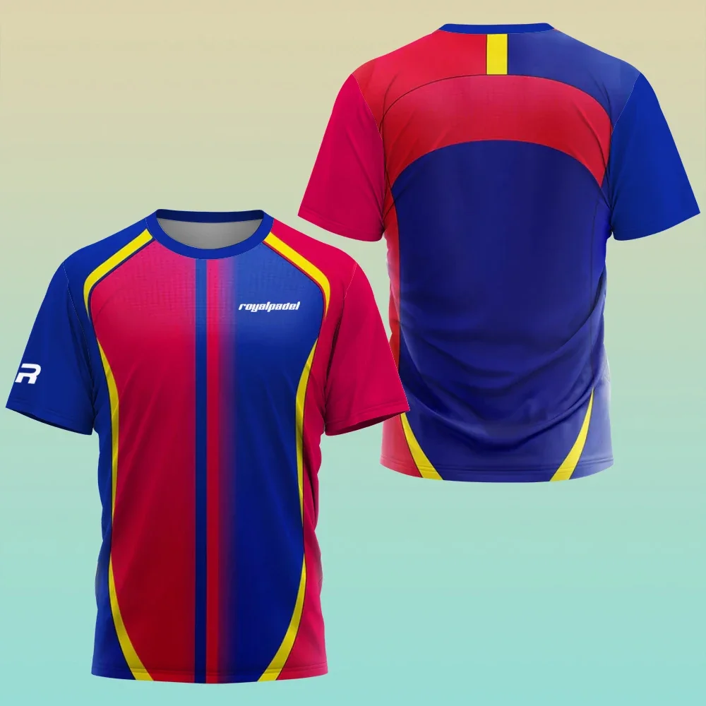 Summer Men's T Shirts Outdoor Fitness Sports Short Sleeve Tee Fashion Breathable Tennis Training Clothes Casual O-neck Loose Top
Summer Men's T Shirts Outdoor Fitness Sports Short Sleeve Tee Fashion Breathable Tennis Training Clothes Casual O-neck Loose Top