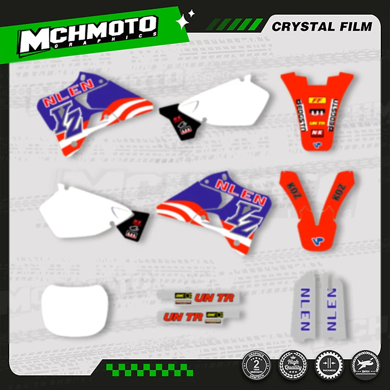 MCHMFG мотоциклетные графические наклейки, наборы наклеек для YAMAHA YZ125 YZ250 YZ 125 250 1996-2001, номер, имя на заказ
MCHMFG мотоциклетные графические наклейки, наборы наклеек для YAMAHA YZ125 YZ250 YZ 125 250 1996-2001, номер, имя на заказ