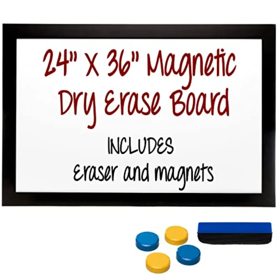 Wooden Magnetic Dry Erase board, 24"x36
Wooden Magnetic Dry Erase board, 24"x36