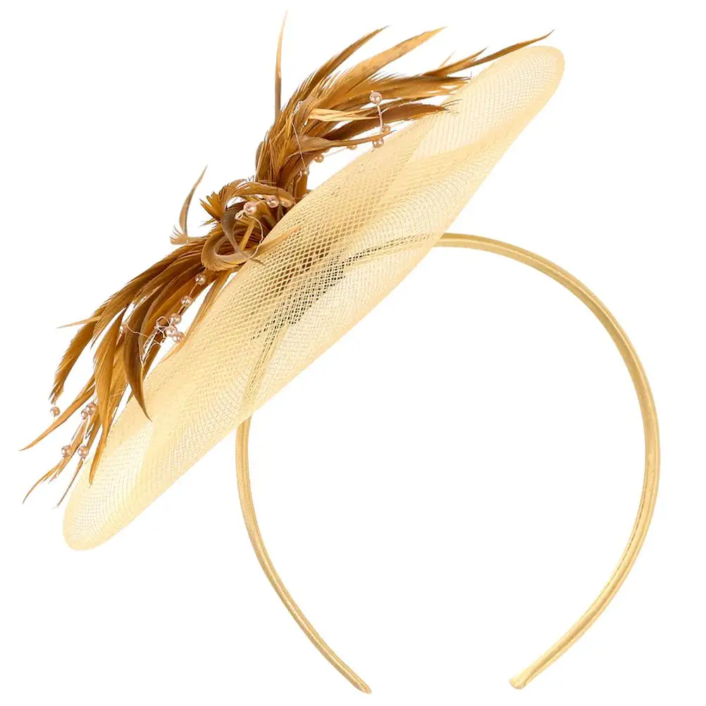 Headdress Elegant Hair Accessories Women Party Feather Headdress Hairstyle Performance Bow Clasp
Headdress Elegant Hair Accessories Women Party Feather Headdress Hairstyle Performance Bow Clasp