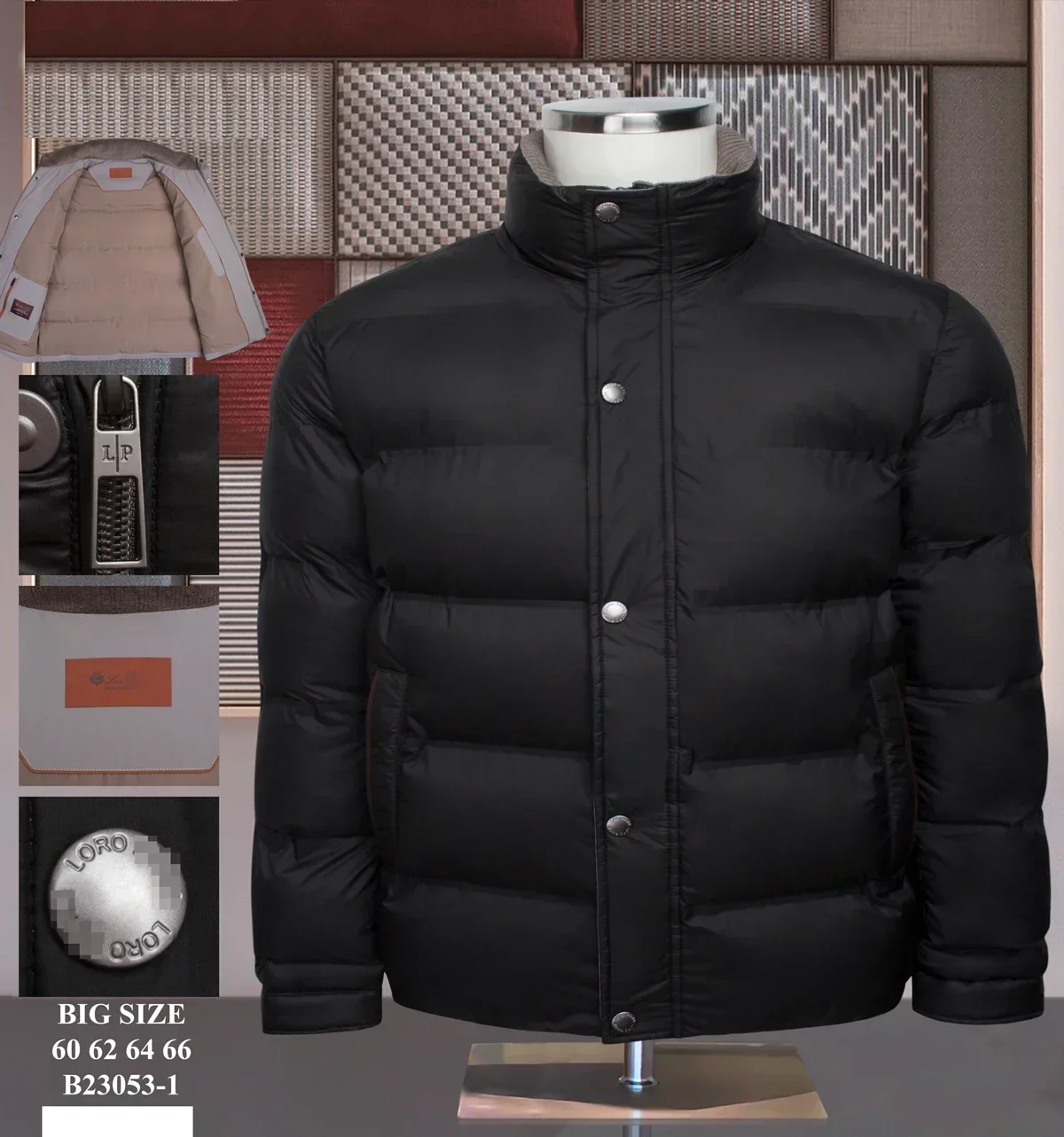 BILLIONAIRE BLKA CPTG Jacket big size 60-66 men 2024 Autumn winter New thick Business Warm Zipper high quality Coat
BILLIONAIRE BLKA CPTG Jacket big size 60-66 men 2024 Autumn winter New thick Business Warm Zipper high quality Coat