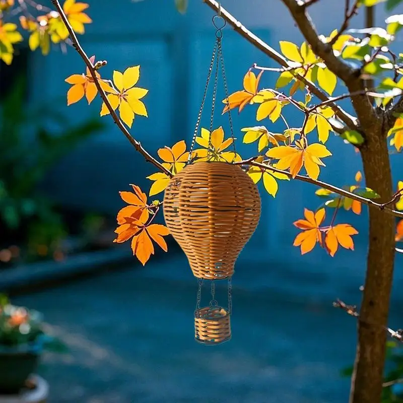 Solar Lantern Solar Porch Lantern Hot Air Balloon Design Weather-Resistant Modern Bright Lamp Hangable Lighting For Porch Garden
Solar Lantern Solar Porch Lantern Hot Air Balloon Design Weather-Resistant Modern Bright Lamp Hangable Lighting For Porch Garden