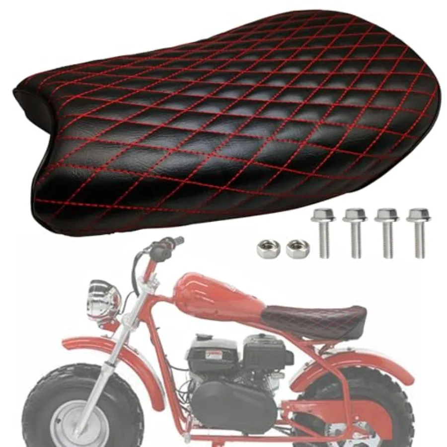 15" Upgraded Coleman CT200U-EX Seat, Red Color Stitching CT200uex Mini Bike Seat 200cc Powersports Seats, Replacement CT200U ex
15" Upgraded Coleman CT200U-EX Seat, Red Color Stitching CT200uex Mini Bike Seat 200cc Powersports Seats, Replacement CT200U ex