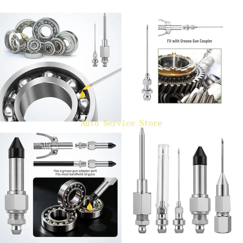 462A Professional Grease Fitting Adapters Grease Needle Dispenser Metal Needle Tip For Automotive Farm And Marine Equipment
462A Professional Grease Fitting Adapters Grease Needle Dispenser Metal Needle Tip For Automotive Farm And Marine Equipment