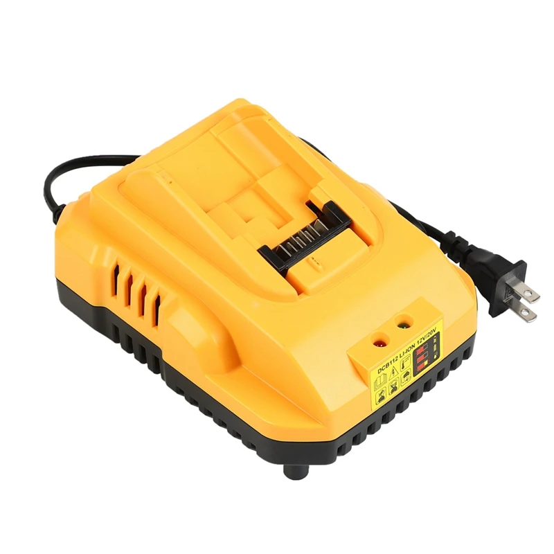 Зарядное устройство DCB112 для аккумулятора Dewalt 10,8 В/18 в 20 в, электроинструменты с американской вилкой
Зарядное устройство DCB112 для аккумулятора Dewalt 10,8 В/18 в 20 в, электроинструменты с американской вилкой