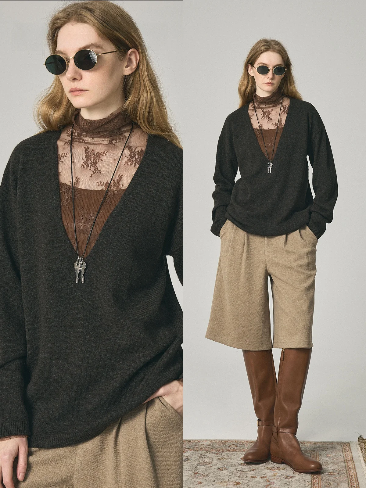 Вязаный топ с вышивкой и цветочным узором для женщин среднего возраста, модный, с воротником-стойкой, базовый слой
Вязаный топ с вышивкой и цветочным узором для женщин среднего возраста, модный, с воротником-стойкой, базовый слой