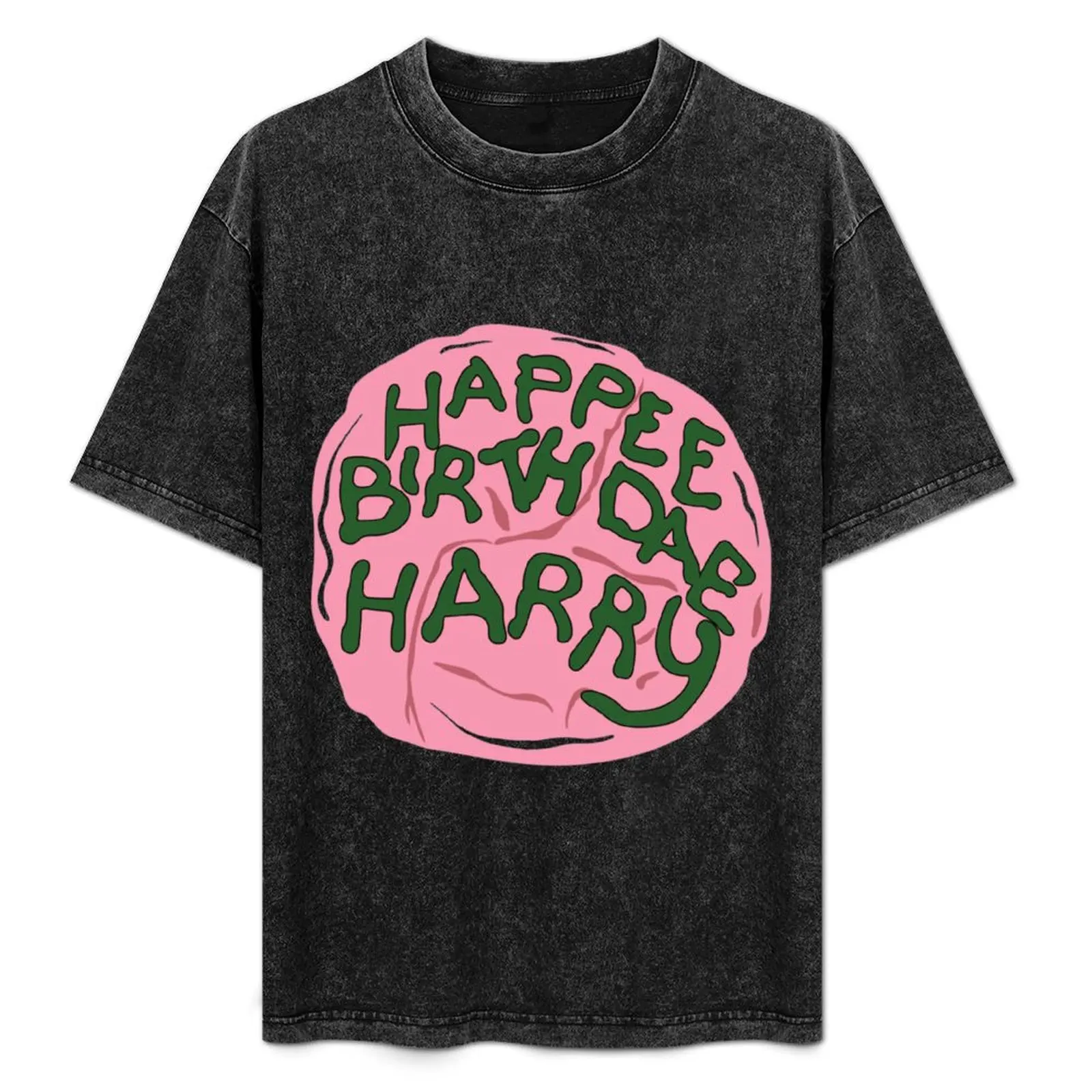 Happee Birthdae Harry T-Shirt Retro Graphic Print T-Shirt
Happee Birthdae Harry T-Shirt Retro Graphic Print T-Shirt