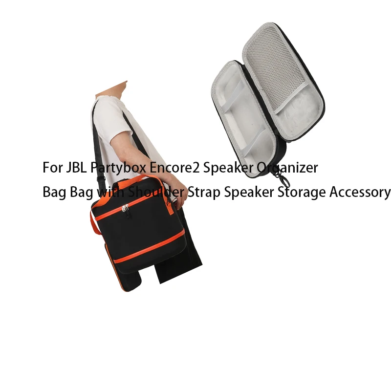 For JBL Partybox Encore2 Speaker Organizer Bag Bag with Shoulder Strap Speaker Storage Accessory
For JBL Partybox Encore2 Speaker Organizer Bag Bag with Shoulder Strap Speaker Storage Accessory