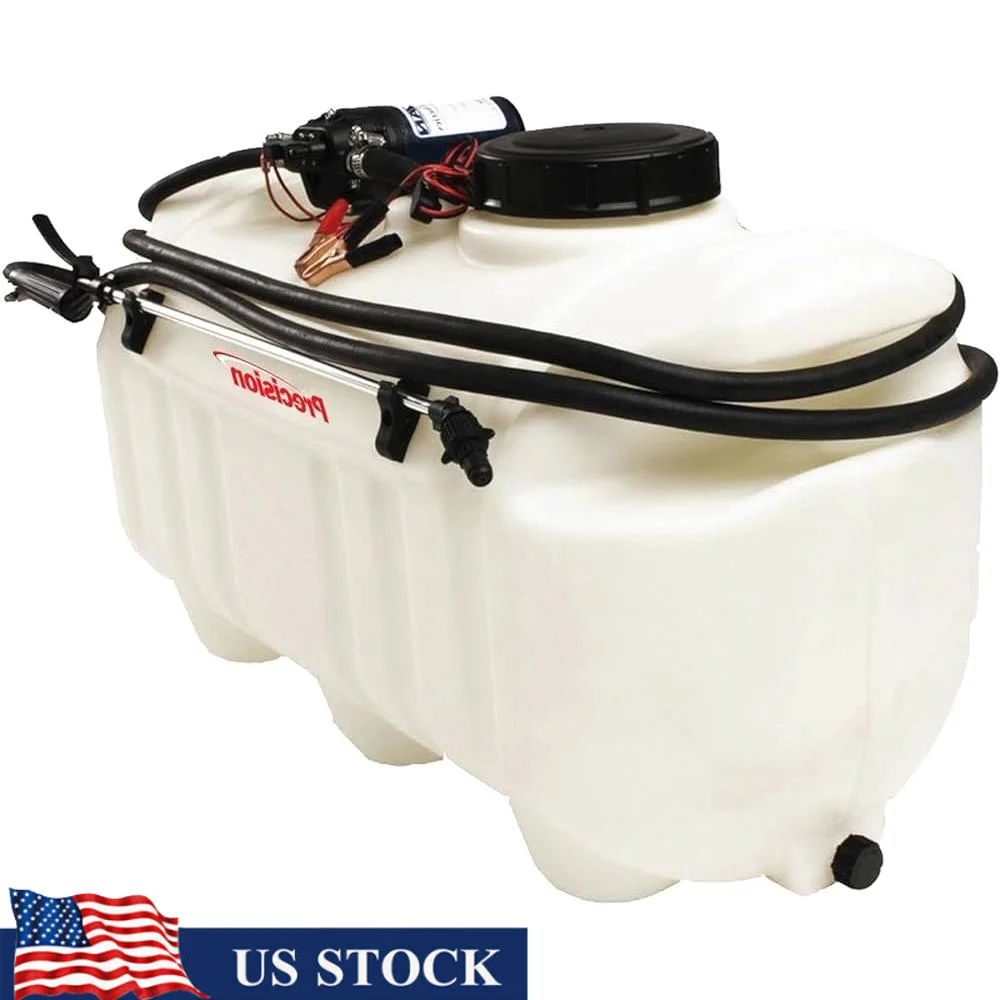 25 Gallon ATV Spot Sprayer 1 GPM 60 PSI Easy Use Pull Behind Tank 18 Inch Wand Durable Weed Control
25 Gallon ATV Spot Sprayer 1 GPM 60 PSI Easy Use Pull Behind Tank 18 Inch Wand Durable Weed Control