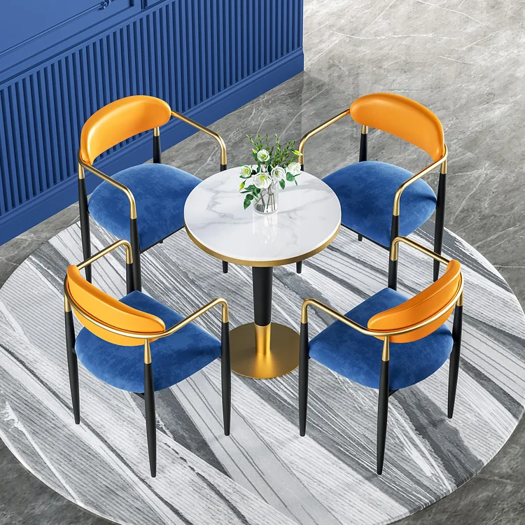 #Nordic Light Luxury Balcony Leisure Table Chair Set, Round Negotiation & Reception Table
#Nordic Light Luxury Balcony Leisure Table Chair Set, Round Negotiation & Reception Table