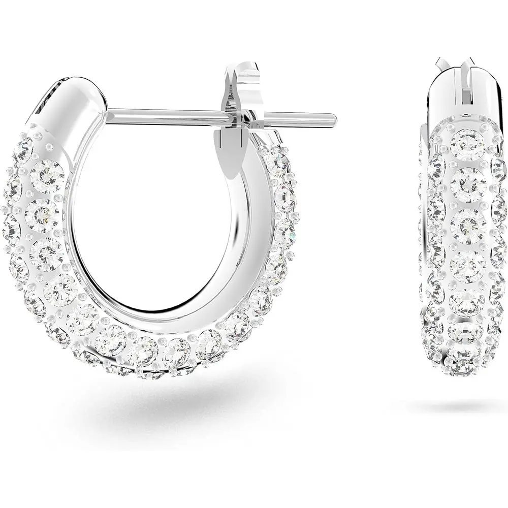 Crystal Pierced Hoop Earrings - Elegant Collection
Crystal Pierced Hoop Earrings - Elegant Collection