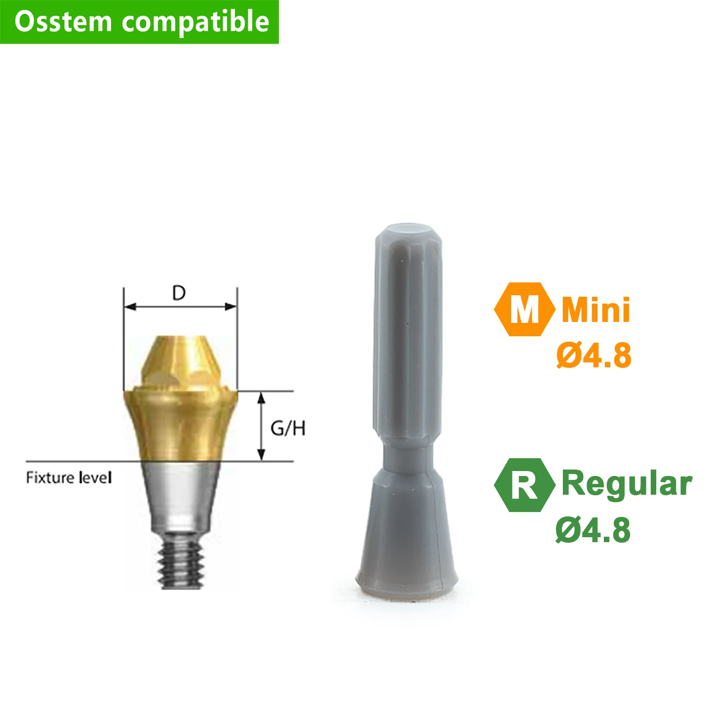 Osstem Multi Unit Straight Abutment OEM ODM Grade 5 Titanium Alloy Compatible MUA for Screw Retained Implant Verified Supplier
Osstem Multi Unit Straight Abutment OEM ODM Grade 5 Titanium Alloy Compatible MUA for Screw Retained Implant Verified Supplier