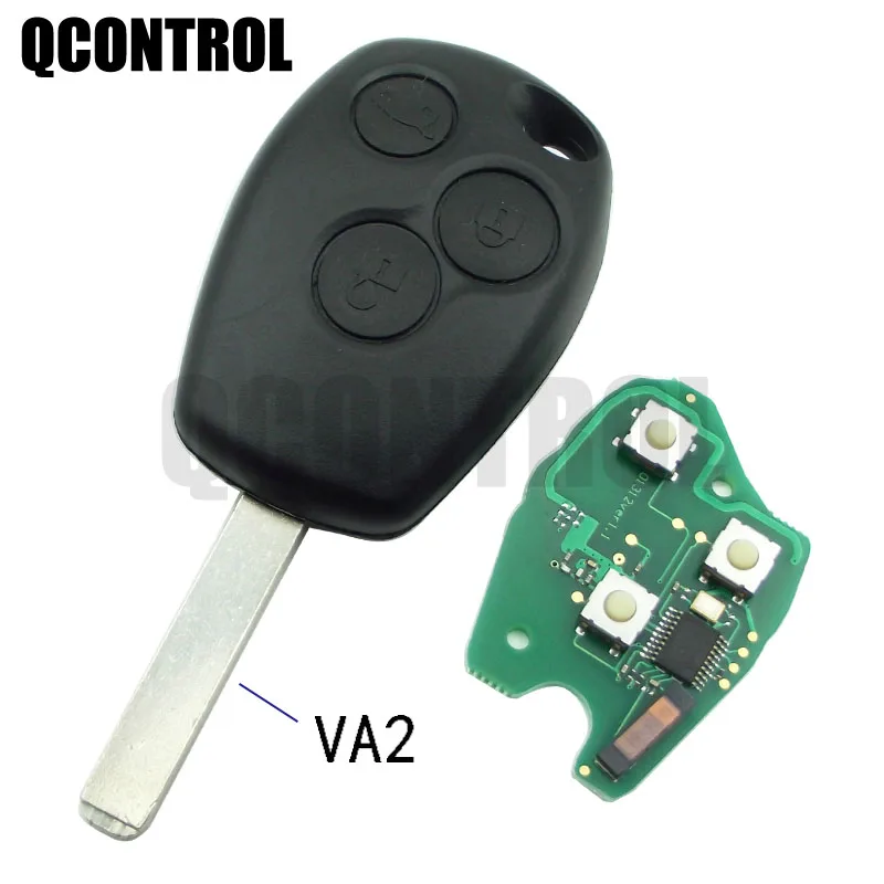 QCONTROL Автомобильный Дверной замок дистанционный ключ подходит для Renault Clio Scenic Kangoo Megane 433 МГц с PCF7946 / PCF799 47/4A чипом VA2 лезвия
QCONTROL Автомобильный Дверной замок дистанционный ключ подходит для Renault Clio Scenic Kangoo Megane 433 МГц с PCF7946 / PCF799 47/4A чипом VA2 лезвия