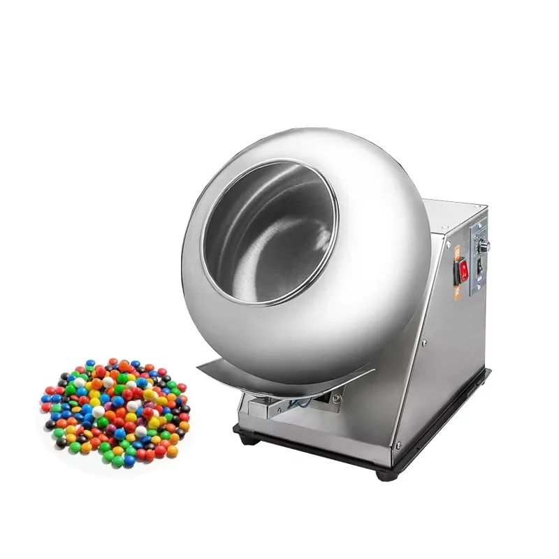 Commercial Stainless Steel Sugar Coating Machine For Candy Chocolate Nuts Tablets Seed Coating Candy Coater
Commercial Stainless Steel Sugar Coating Machine For Candy Chocolate Nuts Tablets Seed Coating Candy Coater
