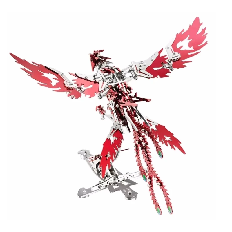 Mechanical Phoenix Metal Model kit DIY Assembly Toy for Children 3D Puzzle Cyberpunk Punk Puzzles for Adults Kids Gift
Mechanical Phoenix Metal Model kit DIY Assembly Toy for Children 3D Puzzle Cyberpunk Punk Puzzles for Adults Kids Gift