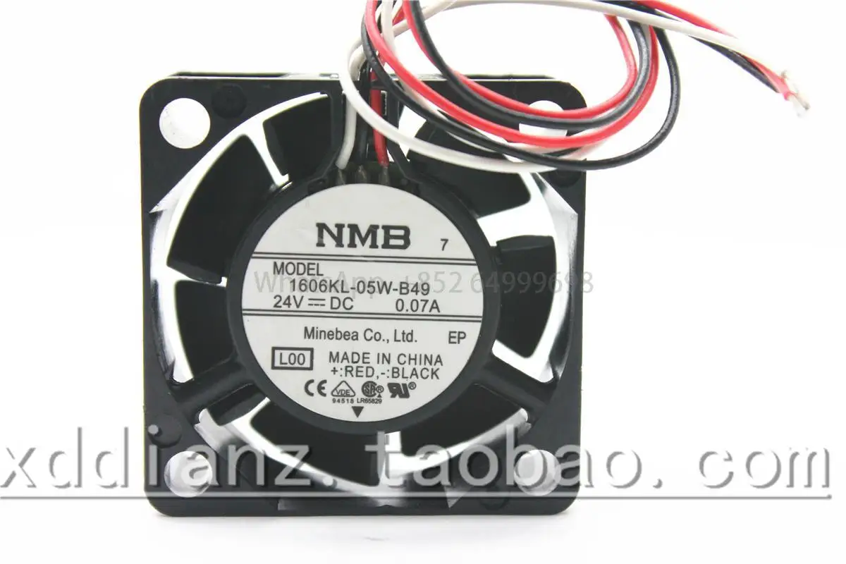 New original NMB 1606KL-05W-B49 24V 0.07A 4015 4cm CNC machine tool inverter cooling fan
New original NMB 1606KL-05W-B49 24V 0.07A 4015 4cm CNC machine tool inverter cooling fan