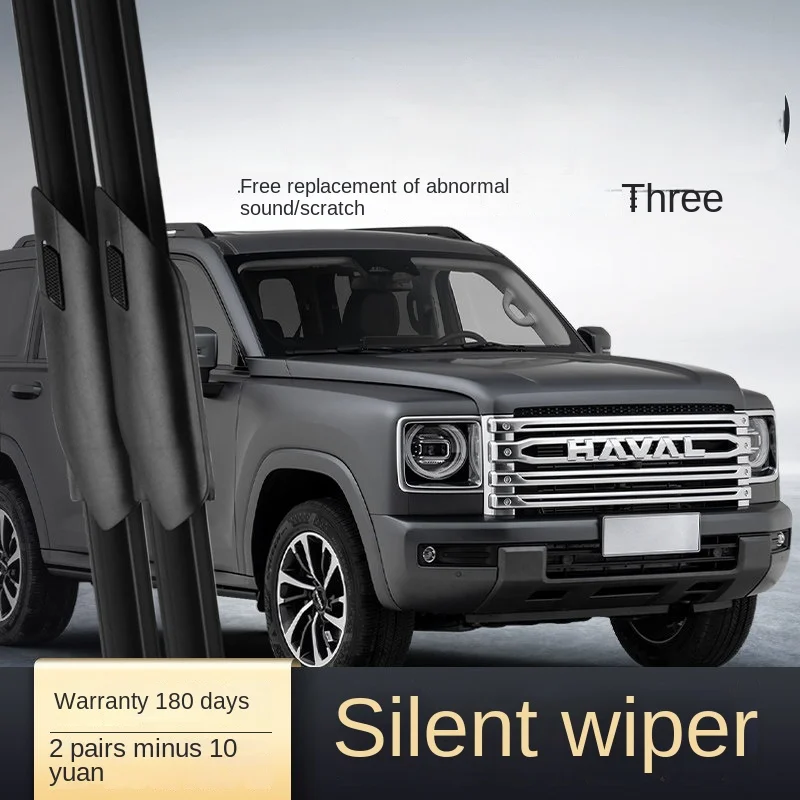 2pcs Suitable for Great Wall second-generation Haval H9 wiper blades 24 new 2024 rubber strip products
2pcs Suitable for Great Wall second-generation Haval H9 wiper blades 24 new 2024 rubber strip products