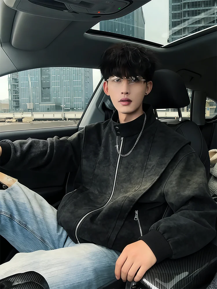 Американский мотоциклетный джет с крашением Sle, мужской весенне-осенний джат High Sensation Cool Cleanfit Pilot Jaet, свободный крой из искусственной кожи
Американский мотоциклетный джет с крашением Sle, мужской весенне-осенний джат High Sensation Cool Cleanfit Pilot Jaet, свободный крой из искусственной кожи