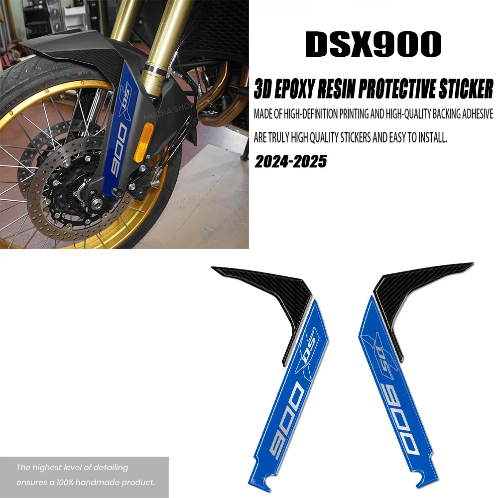 For Voge Valico DS900X 2025- 900DSX 2024 Motorcycle Accessories Fork Protectors Sticker Waterproof Anti-scratch 3D Resin Decals 
For Voge Valico DS900X 2025- 900DSX 2024 Motorcycle Accessories Fork Protectors Sticker Waterproof Anti-scratch 3D Resin Decals