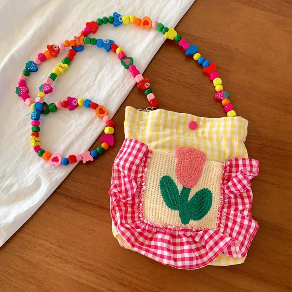Корейская цветная сумка с бусинами ручной вязки, женская сумка ручной работы с цветком, связанная крючком, тюльпан, клетчатая сумка на одно плечо для женщин/девочек
Корейская цветная сумка с бусинами ручной вязки, женская сумка ручной работы с цветком, связанная крючком, тюльпан, клетчатая сумка на одно плечо для женщин/девочек